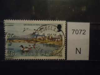 Фото марки Остров Мэн 1983г