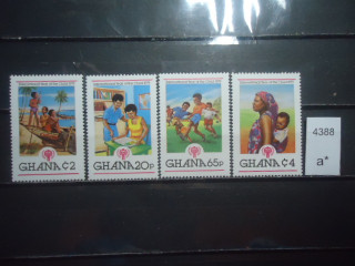 Фото марки Гана серия 1980г **