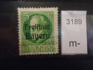 Фото марки Бавария 1919-20гг надпечатка