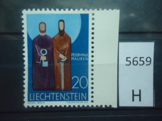Фото марки Лихтенштейн 1967г **