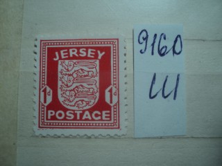 Фото марки Германская оккупация острова Джерсей 1941-44гг **