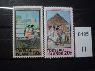 Фото марки Токелау острова **
