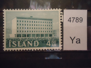 Фото марки Исландия 1962г **