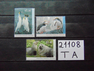 Фото марки Австралийская Антарктика серия 1993г **