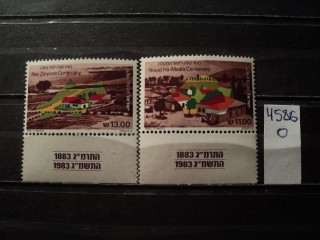 Фото марки Израиль серия 1983г **