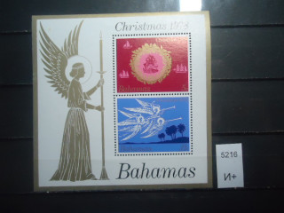 Фото марки Багамские острова блок 1978г **