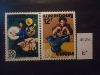 Фото марки Люксембург 1981г серия **