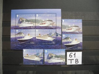 Фото марки Британский Гибралтар блок+серия 2005г **