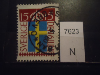 Фото марки Швеция 1955г