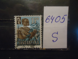 Фото марки Танганьика 1961г