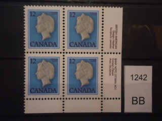 Фото марки Канада 1978г квартблок **