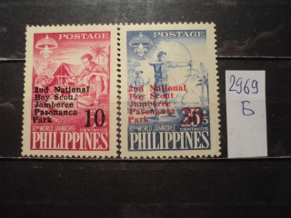 Фото марки Филиппины серия 1961г **