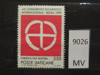 Фото марки Ватикан 1989г *