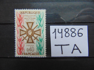 Фото марки Франция марка 1965г **