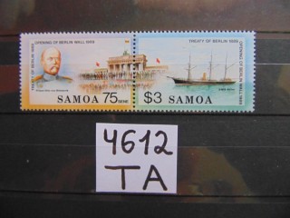 Фото марки Самоа серия 1990г **