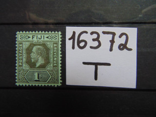 Фото марки Британские Фиджи 1916г **