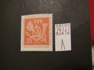Фото марки Германия ФРГ 1957г **
