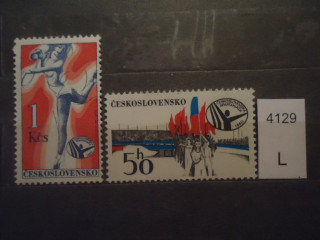 Фото марки Чехословакия серия 1980г **