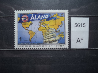 Фото марки Аландские острова 1992г **