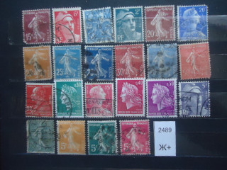 Фото марки Набор марок Франции