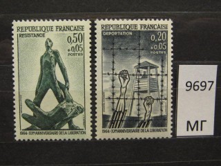 Фото марки Франция 1964г серия *