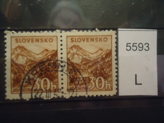 Фото марки Словакия 1940-43гг пара