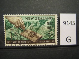 Фото марки Новая Зеландия 1962г