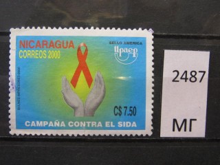 Фото марки Никарагуа 2000г