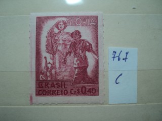 Фото марки Бразилия 1946г **