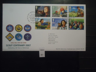 Фото марки Великобритания 2007г