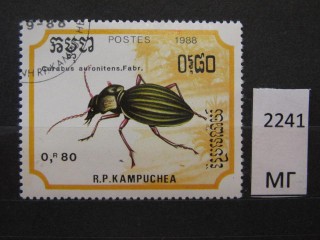 Фото марки Камбоджа 1988г