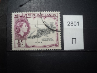 Фото марки Брит. Виргинские острова 1956г