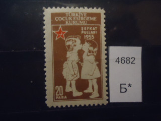 Фото марки Турция 1955г **