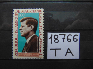 Фото марки Мавритания марка авиапочта 1964г **