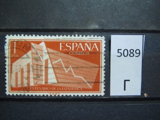 Фото марки Испания 1956г