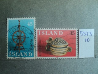 Фото марки Исландия серия