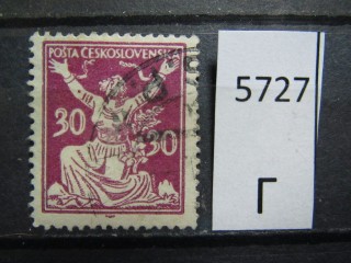 Чехословакия 1920г фотография марки Фото марки Чехословакия 1920г