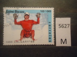 Фото марки Гвинея Биссау 1988г