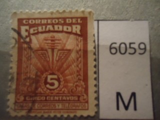 Фото марки Эквадор 1949г