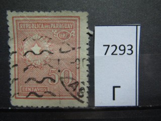 Фото марки Парагвай 1927г