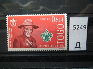 Фото марки Того 1961г **