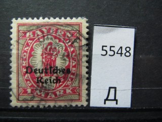 Германия Рейх 1920г фотография марки Фото марки Германия Рейх 1920г