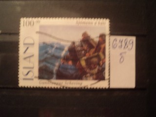 Фото марки Исландия 1996г