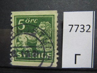 Фото марки Швеция 1921г