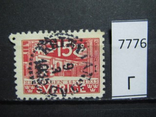 Фото марки Швеция 1935г