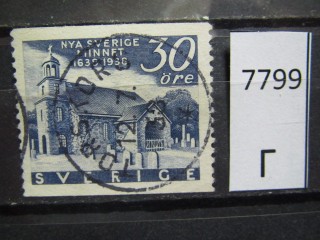 Фото марки Швеция 1938г