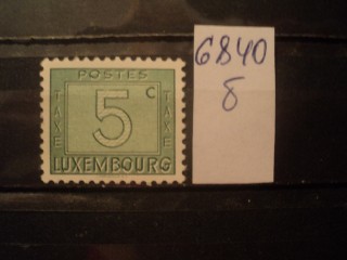 Люксембург 1946г ** фотография марки Фото марки Люксембург 1946г **
