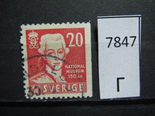 Фото марки Швеция 1942г