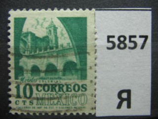 Мексика 1950г фотография марки Фото марки Мексика 1950г