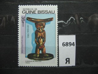 Фото марки Гвинея Биссау 1984г **